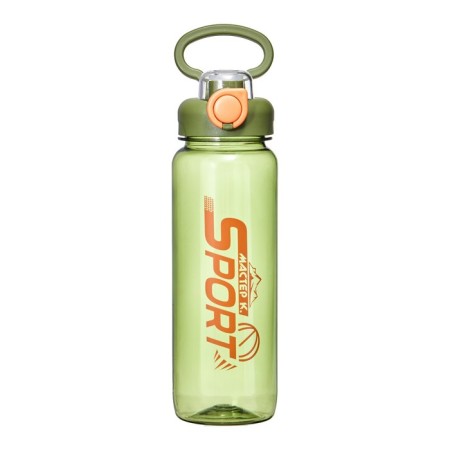 Water bottle, 800 ml, Sport, 800 ml, with a drinker, green-1