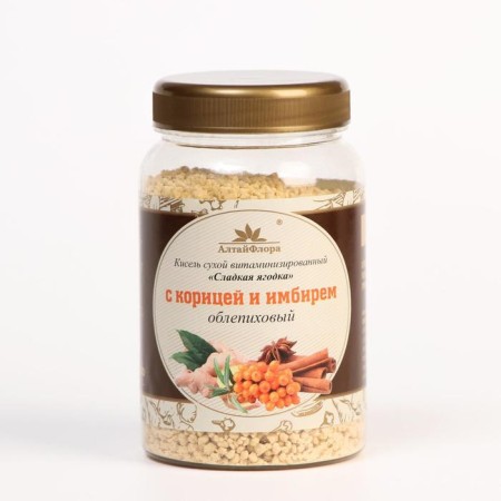 Kisel "Altaiflora" sea buckthorn with cinnamon and ginger, 250 g-5