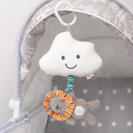 Musical Suspension "Leon Lion", with a squeak, on a crib, stroller, crumb I-6