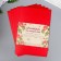Foamiran hologram "Red" 1.8 mm set 5 sheets 20x30 cm