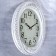 Wall clock, interior "Samvana", silent, 63.5 x 53.5 cm