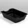 Deep toilet without a mesh 36 x 26 x 9 cm, black