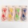 Set of universal scissors, 5.5 ", 14 cm / 6.5", 16 cm, 2 pcs, color mix