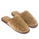 Male slippers, brown color, size 44