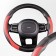 SkyWay Combo-6 braid braid, eco-leather, black-red, S01102292
