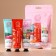 New Year. Gift set of cosmetics, hand cream, 3 x 30 ml