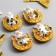 Magnet Polystone "Fatty Goby in the Golden Horses" MIX 5x4.3 cm