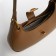 Bag Women's Baget on the zipper Textura, average size, brown color