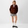 Jumper Female Minaku: Casual Collection Color Chocolate, Rr. 48