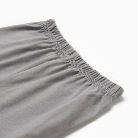 A set for a boy (T -shirt/shorts), yellow/gray color, height 74 cm-3