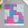 Scrapbooking paper "Bright geometry" density 180 grams set 10 pcs 15.5x17 cm