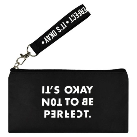 Penal soft, 1 compartment, 100 x 195 mm, flat, reflective element, Phoenix "Your Rules" Black 64975