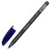 Ballic pen 1.0 mm, Triangle Silver, blue ink, three -sided