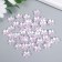 Beads for creativity plastic "Flower Pearl" set 40 pcs lilac 1.5x1.5 cm