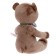 Soft toy "Bear Eddie with a bow", beige-gray color, 30 cm