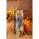 Package for a bottle of craft "New Year's mood", 13 x 36 x 10 cm, New Year