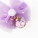 Hair clip with a bow "The most tender", 7 x 5 cm