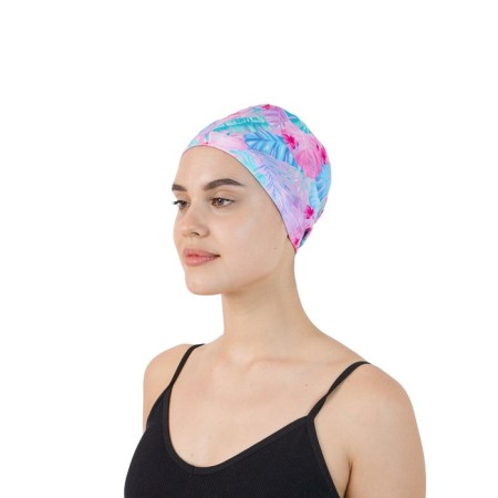 Hat of swimming adult onlytop "Tropics", fabric, girth 54-60 cm-6