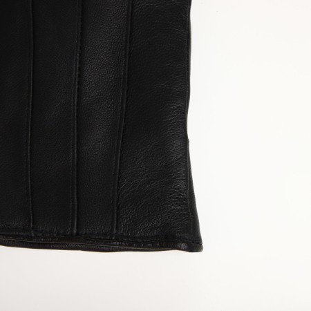 Female gloves, size m, with insulation, black color-2