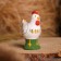 Souvenir "Kurochka", 3.5 × 4 × 7 cm, Kargopol toy