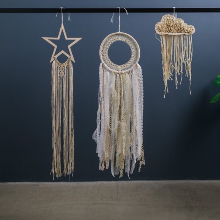 The base for Macrame "Cloud", 20 × 10 × 0.4 cm-3