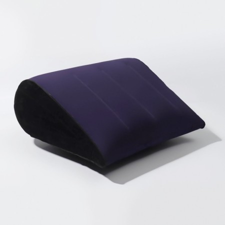 Pillow inflatable "drop", 42 × 35 cm, blue color-1