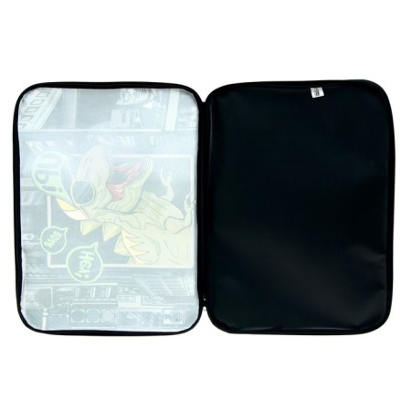 Folder for drawings and drawings A3, 470 x 350 x 20 mm, with handles, textile, calligrata "dinosaur"-3