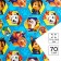 Packaging paper, 60 x 90 cm "Racer and Marshal", puppy patrol