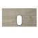 The countertop under the Aquaton sink "Loft Factory 80" Color Oak Endgrain