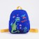 Baby backpack, lightning department, 2 side pockets, blue color