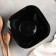 Rondo salad bowl, 1 l, black color