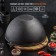 Kazan cast -iron magma, 7 l, with an arc, an aluminum cover