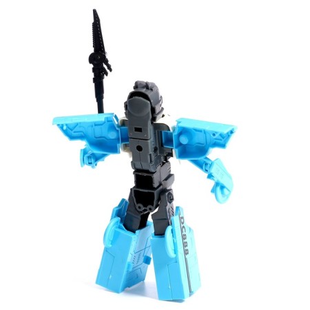 Robot "Train", transforms, blue color-6