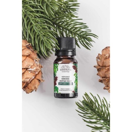 A complex of essential oils "for baths and saunas", 10 ml-2