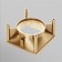 Technical C065-01MG accessory, 6.8x6.8x3.7 cm, color matte gold