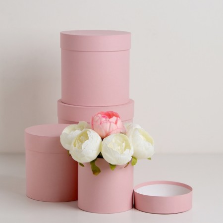 Set of hats 4 in 1 "Direct pink", 20 × 20 –13 × 13 cm