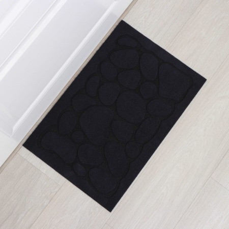 Rug Odda Dolyana "Stones", without edging, 40 × 60 cm, blue color-1