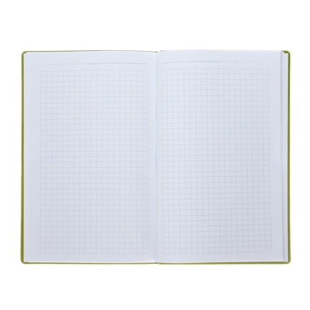 The weekly low -up A5, 64 sheets, on the stitch, an integrated cover of artificial leather, green-2