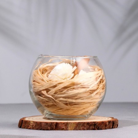 Aromatic set: VAZA-SASHE with dried color and cinnamon, aromatic oil "muskat", 10 ml-3