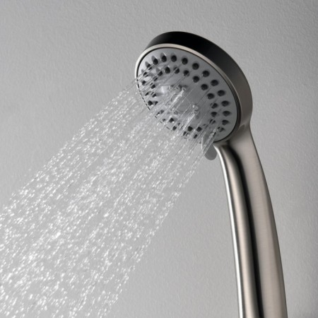 Shower watering can Wasserkraft A120, 3 modes, ABS plastic, nickel-1
