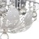 Causteen with PDD "Lacrim" 7x40W E27 chrome 45x45x17cm.