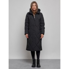 Coat insulated winter female, size 42, black color