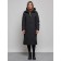 Coat insulated winter female, size 42, black color