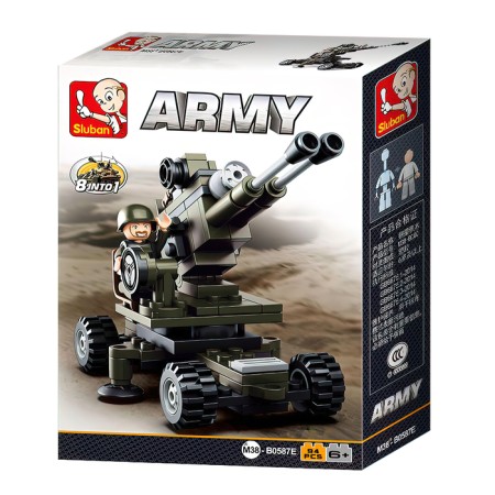 Designer Army "Artillery Installation", 94 details-1