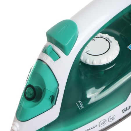 Iron Blackton BT SI3110, 1200 W, anti-stick sole, 18g/min, 200 ml, white-green-4