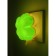 Non-light nightlight NN-606-LS-GR in a socket with a light sensor, green color