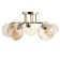 Erion chandelier 5he27 40W gold 56x56x22 cm Bayerlux