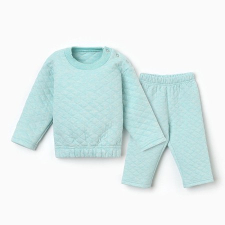 Costume: sweatshirt and pants crumb I, height 74-80 cm, menthol