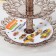 3-tier fruiting room “Melody”, D = 16 cm, 21 cm, 27 cm, coffee color