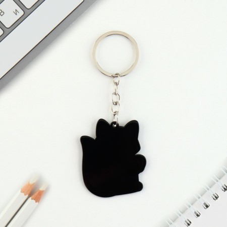 Acrylic Fox keychain, 3.5 x 10 cm-3